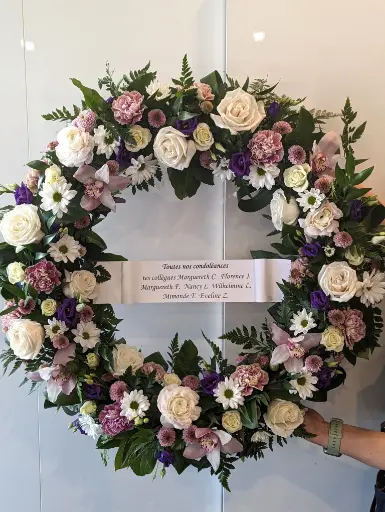 Couronne lavande